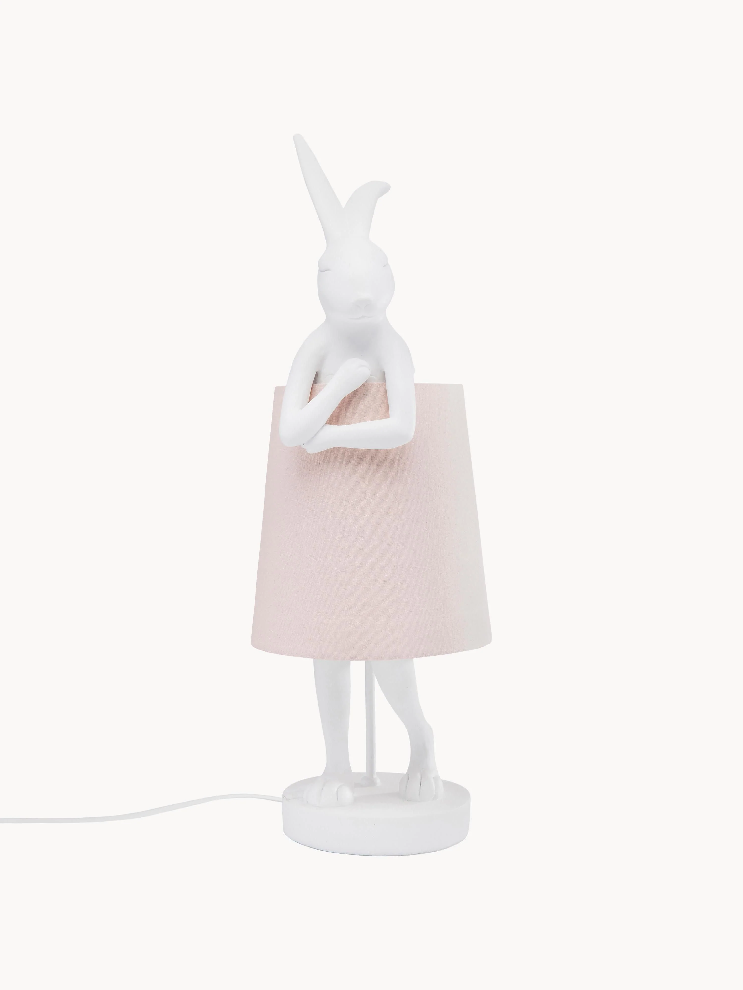 Große Design Tischlampe Rabbit