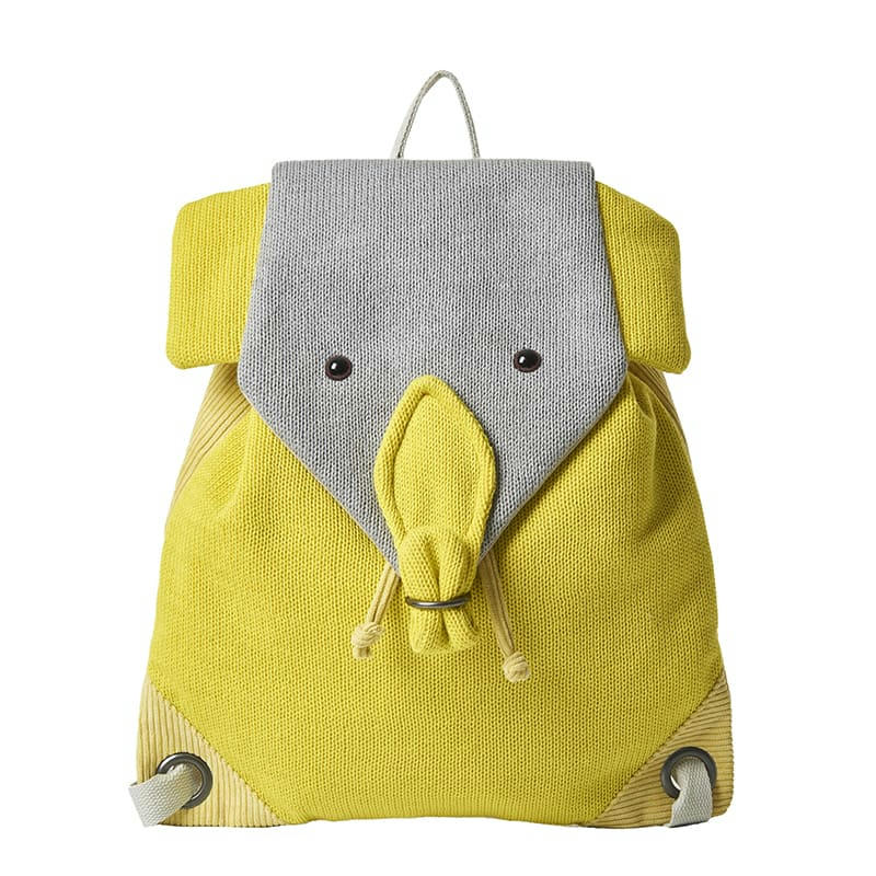 MOCHILAS - Sac à dos 100% coton koala jaune