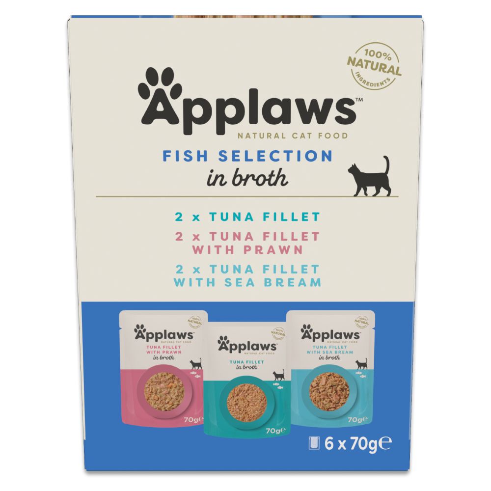 Applaws Pouch in Broth Saver Pack 24 x 70g