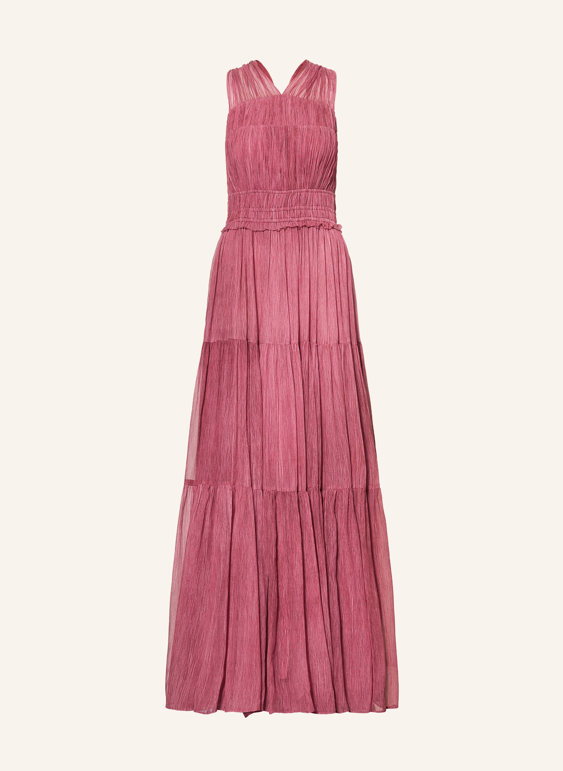 ULLA JOHNSON Seidenkleid FREESIA mit Plissees