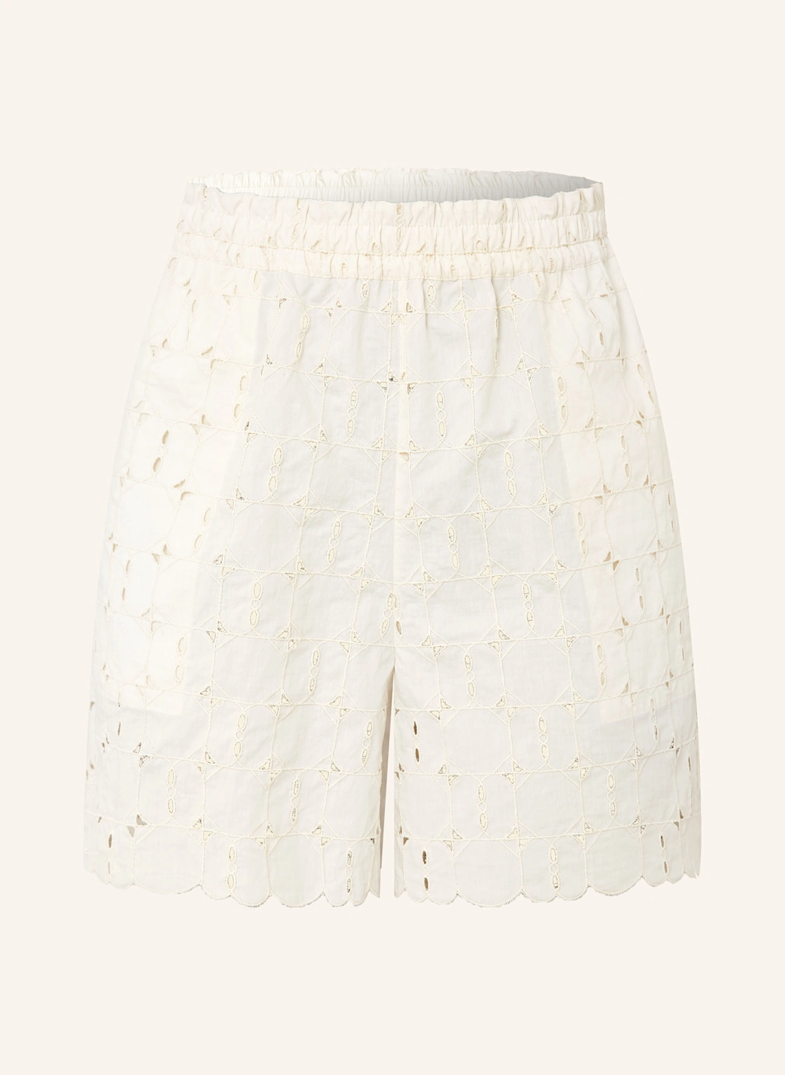 MONCLER Shorts aus Lochspitze