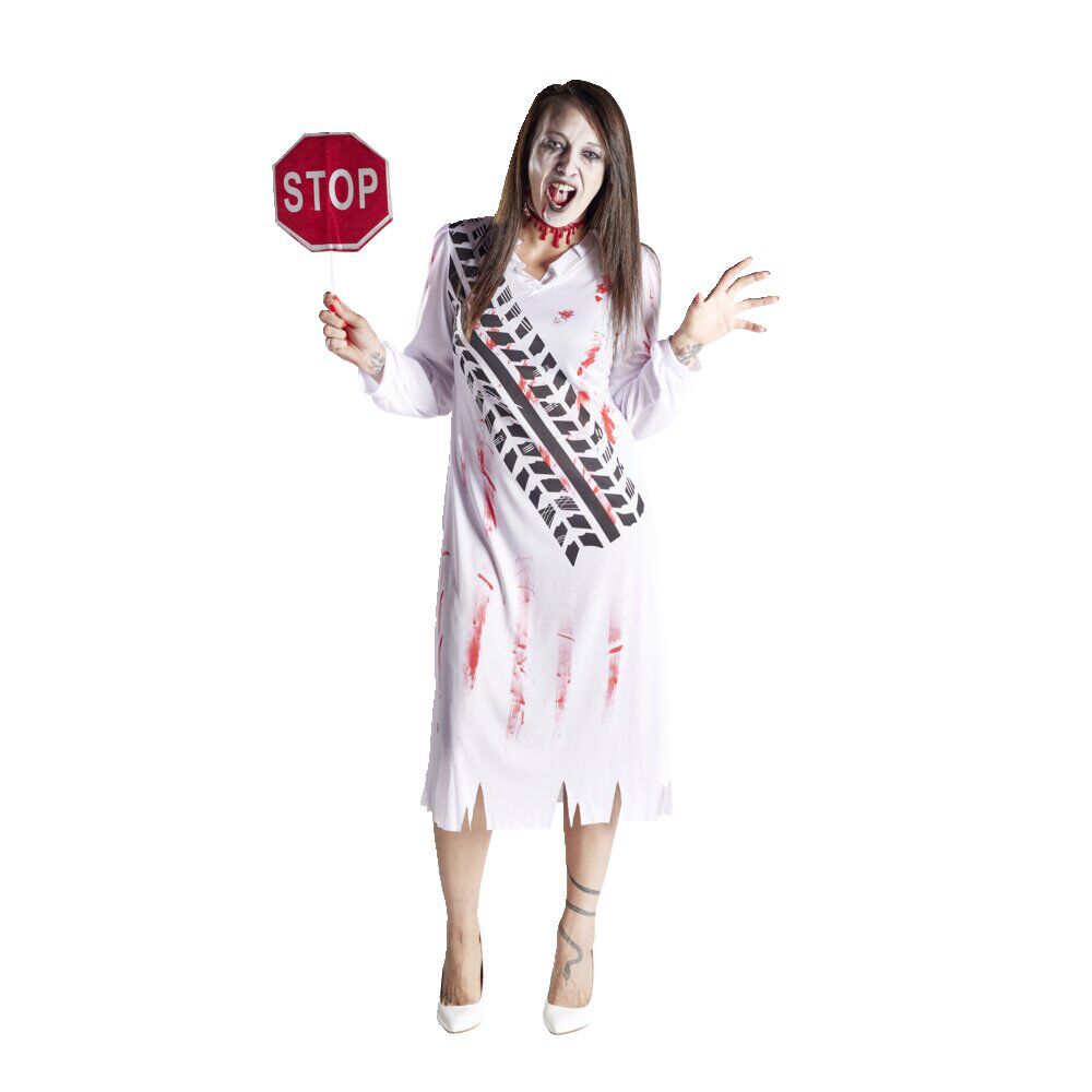 Déguisement femme stop Halloween taille M