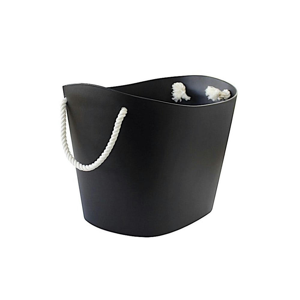 BALCOLORE - Panier de rangement noir 36x29cm