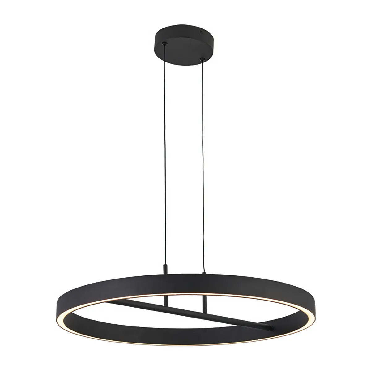 Freelight hanglamp Livello - 2 lichts - 60 x 150  cm - zwart