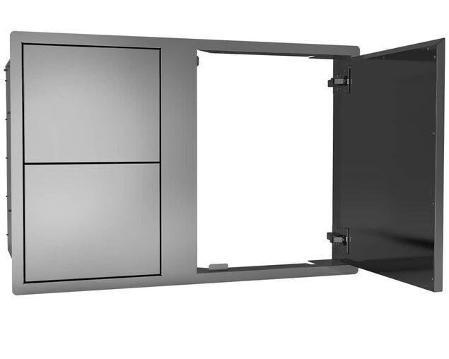 BeefEater Single Cupboard Door with 2 Drawers