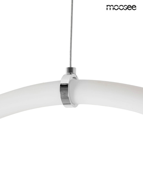 MOOSEE lampa wisząca LASSO 200 Smartsrebrna