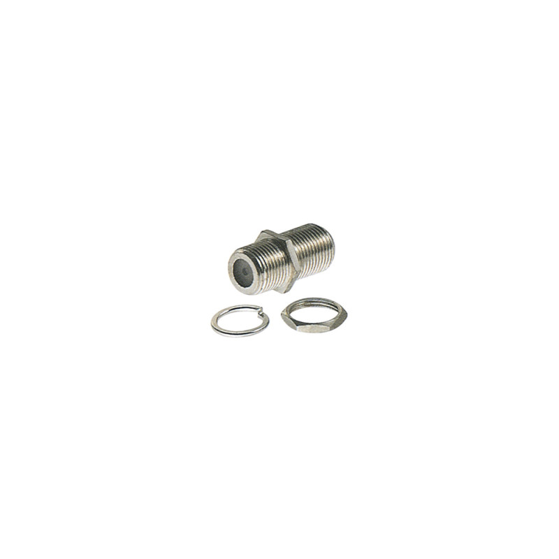 Connecteur coaxial femelle/femelle 2 pièces PROFILE