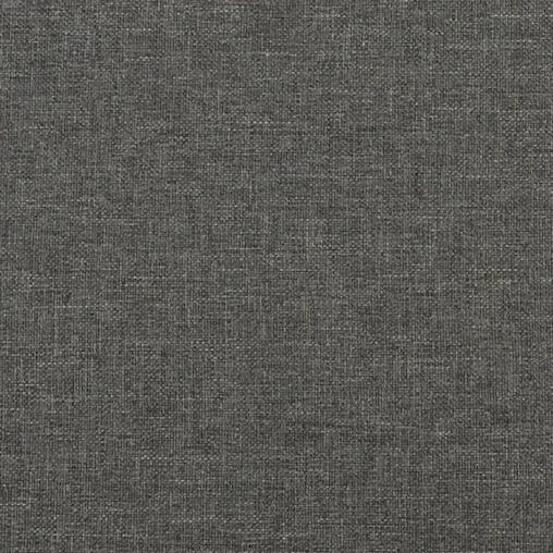 NNEVL Box Spring Bed Frame Dark Grey 107x203 cm King Single Fabric