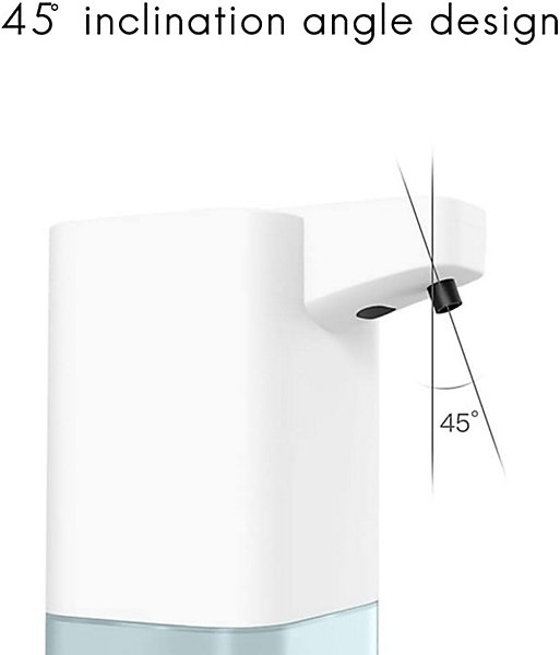 Lot de 2 distributeurs de savon automatiques de 400 ml pour salle de bain - Distributeur de savon électrique