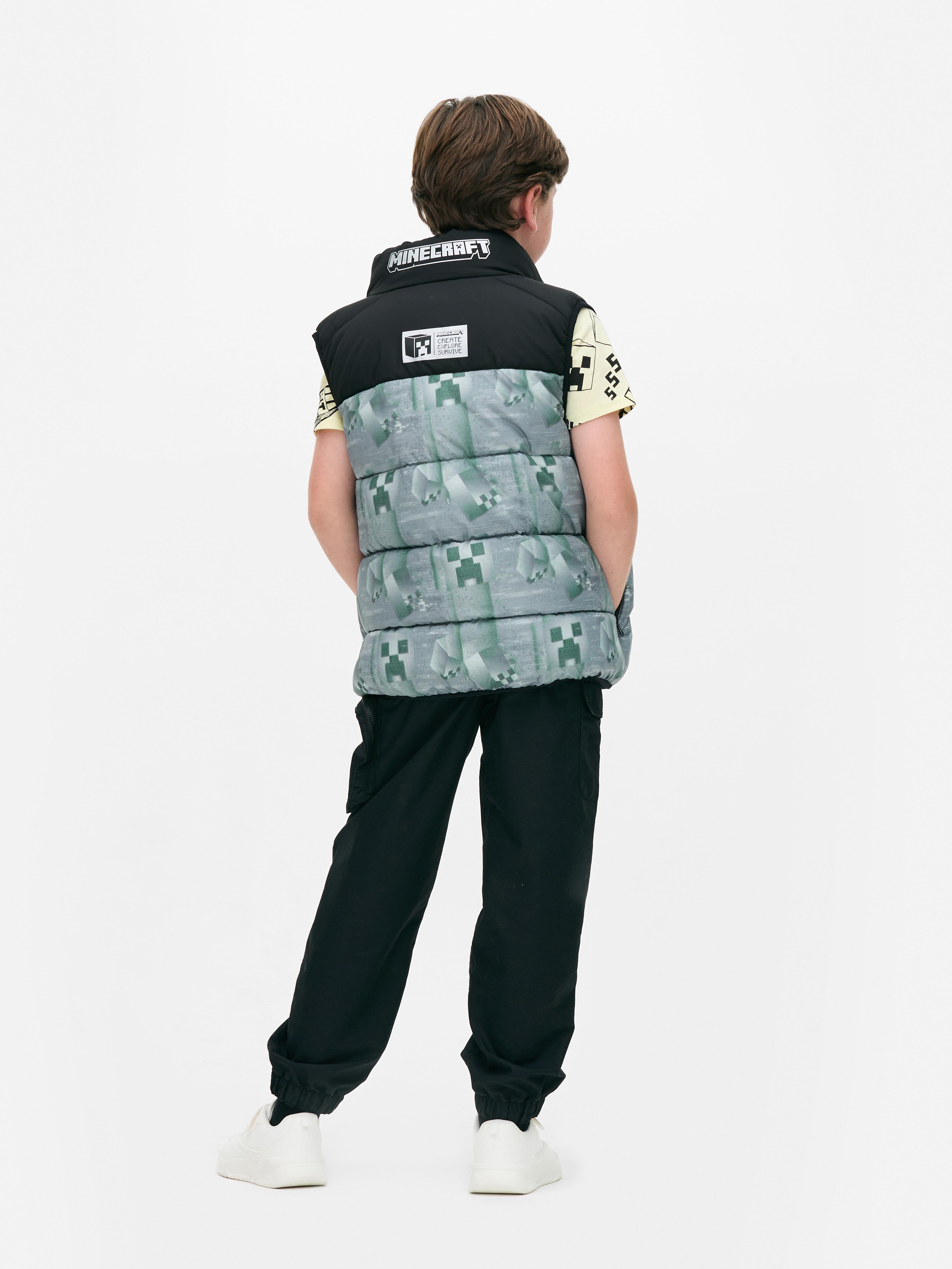 5-15yrs | Minecraft Zip-Up Vest