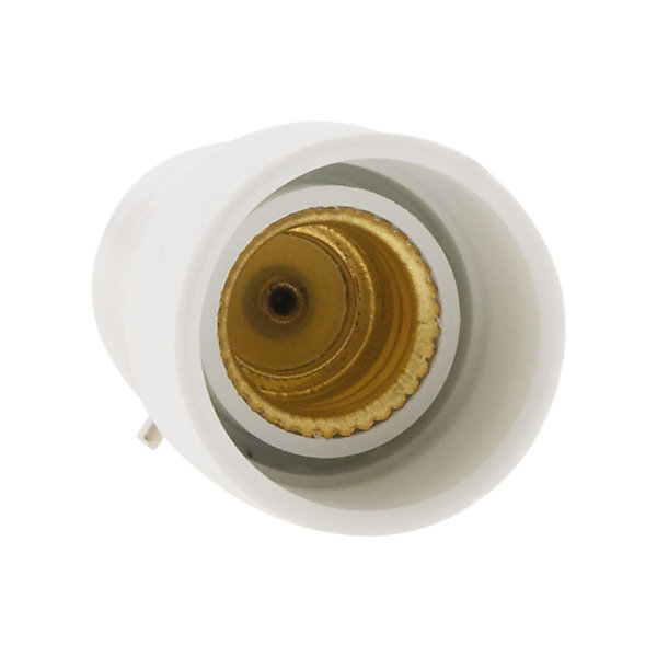 Lot de 2 adaptateurs douille B22/E14 - Zenitech