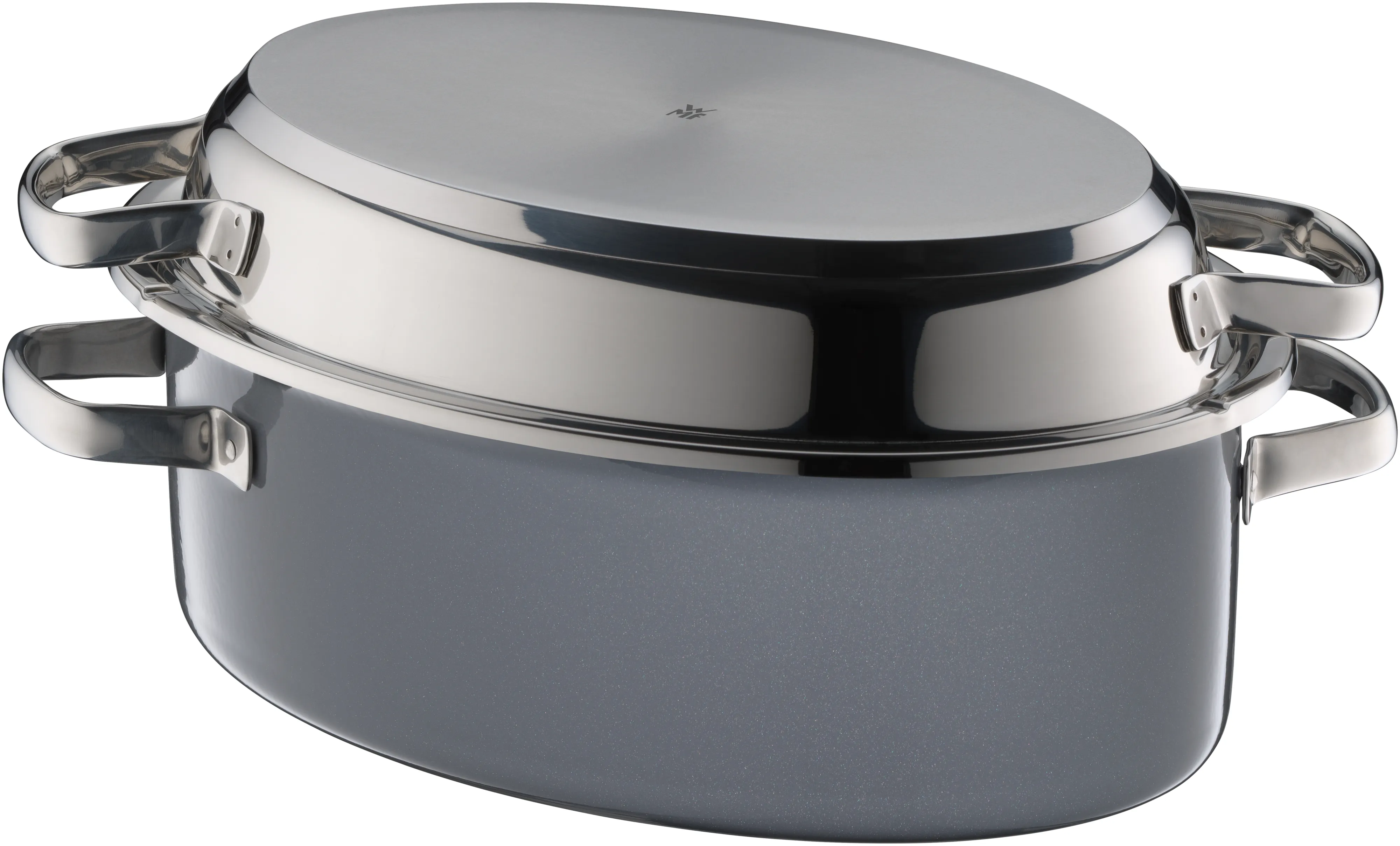 WMF Fusiontec Multi Purpose Roaster 38cm Platinum w.lid