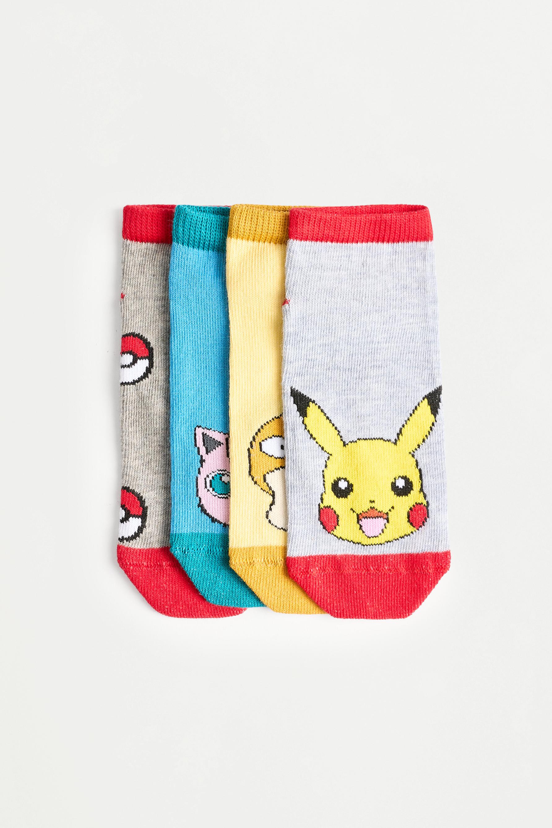 Calcetines cortos tobilleros Pokémon™ (Pack 4)