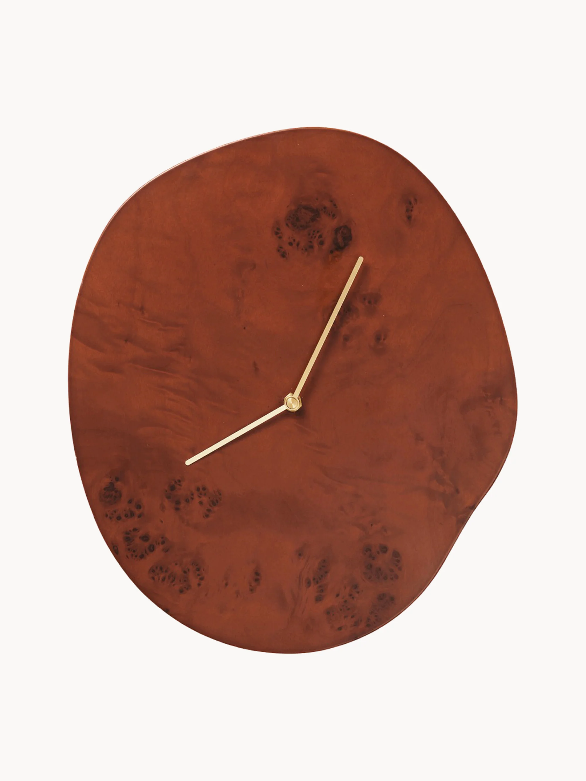Holz-Wanduhr Melt