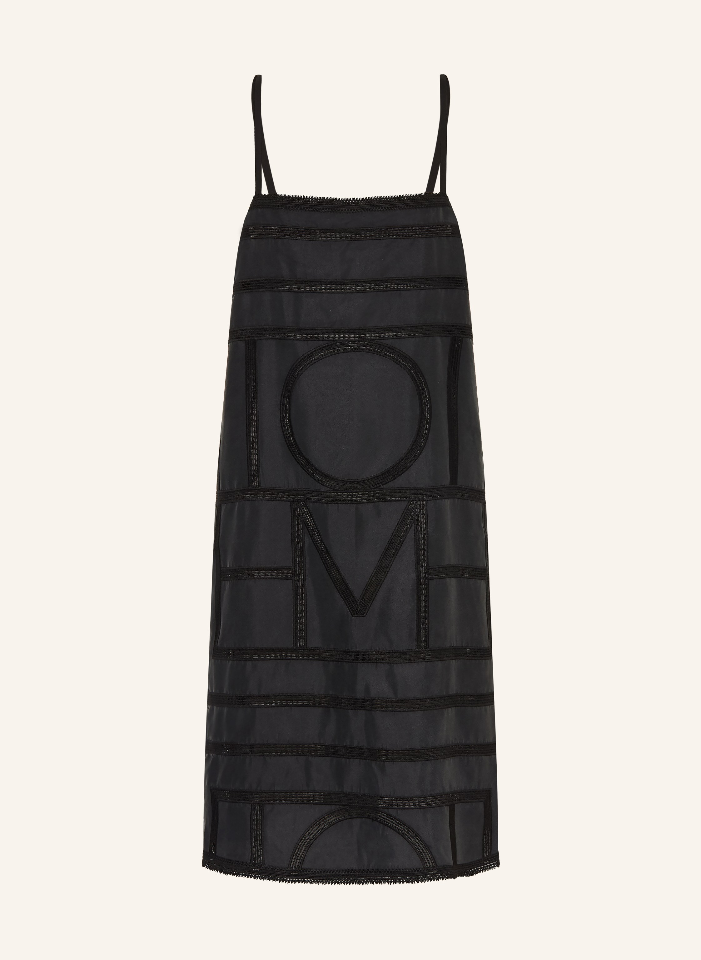 TOTEME Seidenkleid mit Spitze