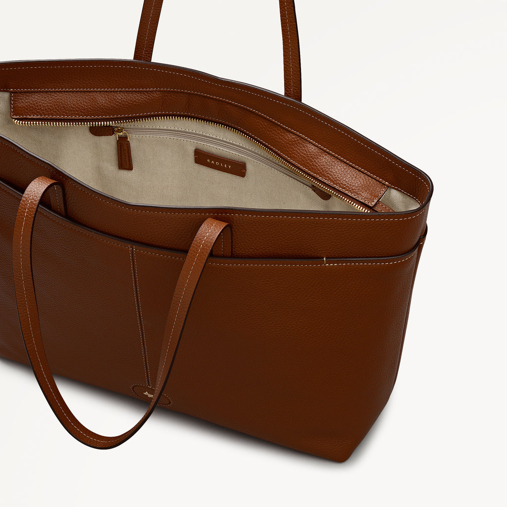 Maldon Mews - Large Ziptop Tote Bag