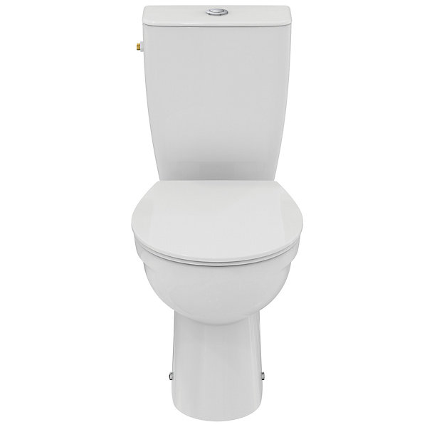 Pack WC à poser en céramique et thermodur, sortie horizontale, Ideal Standard Thirso