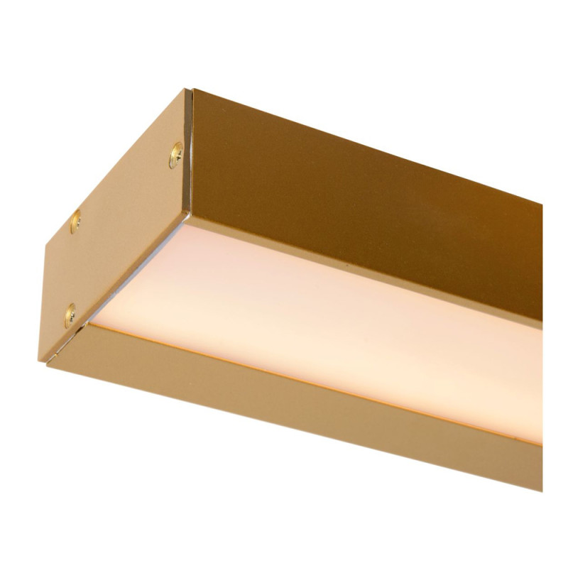 Applique LED Alexa dorée mate 8 W LUCIDE