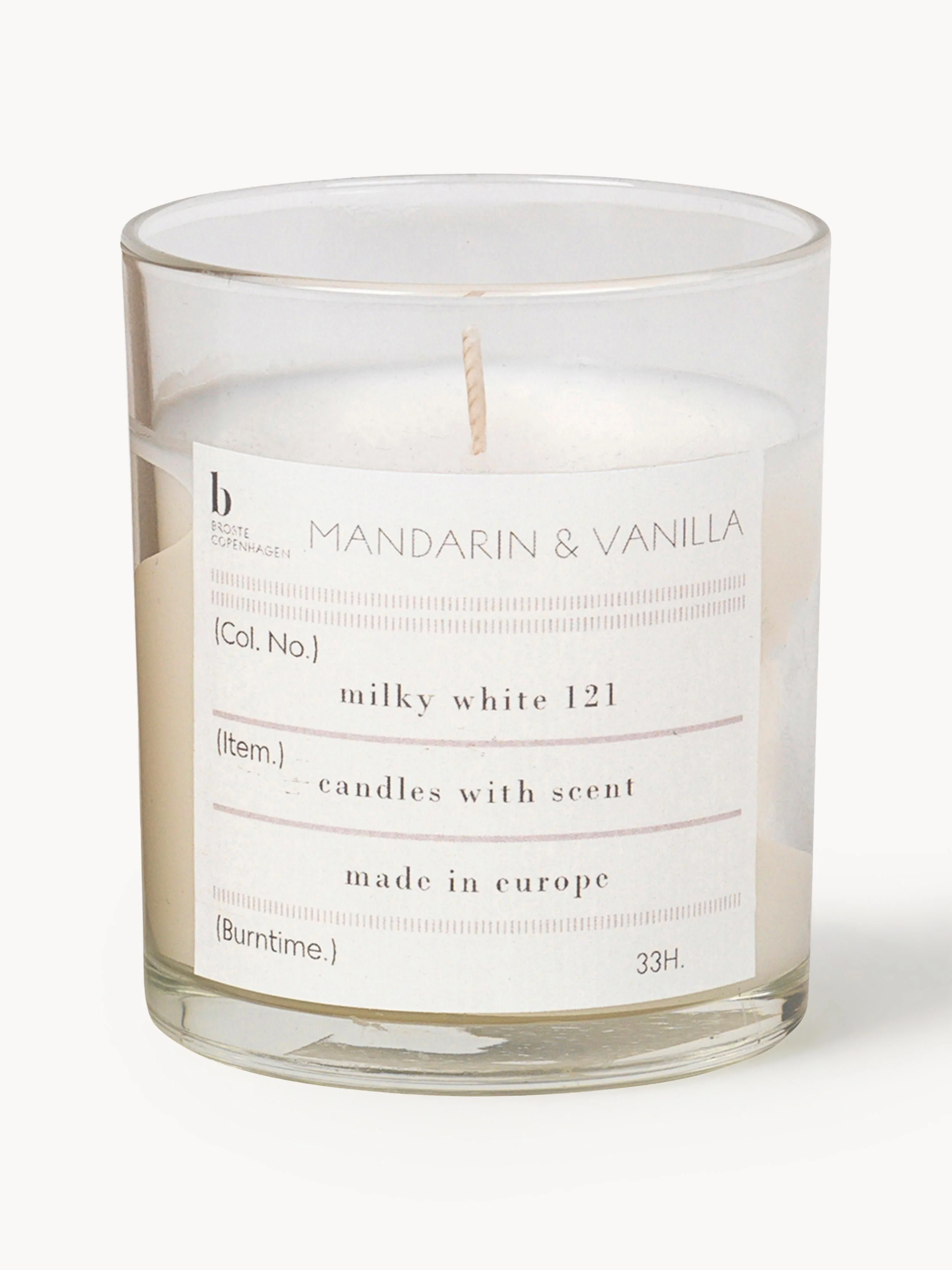 Duftkerze Lovelock (Mandarine & Vanille)