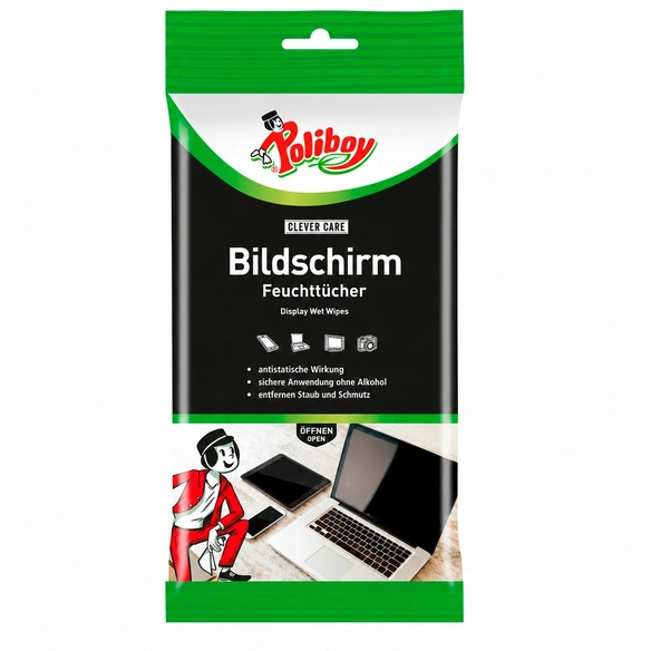 Reinigungstücher, Bildschirm Feuchttücher, 30 Tücher