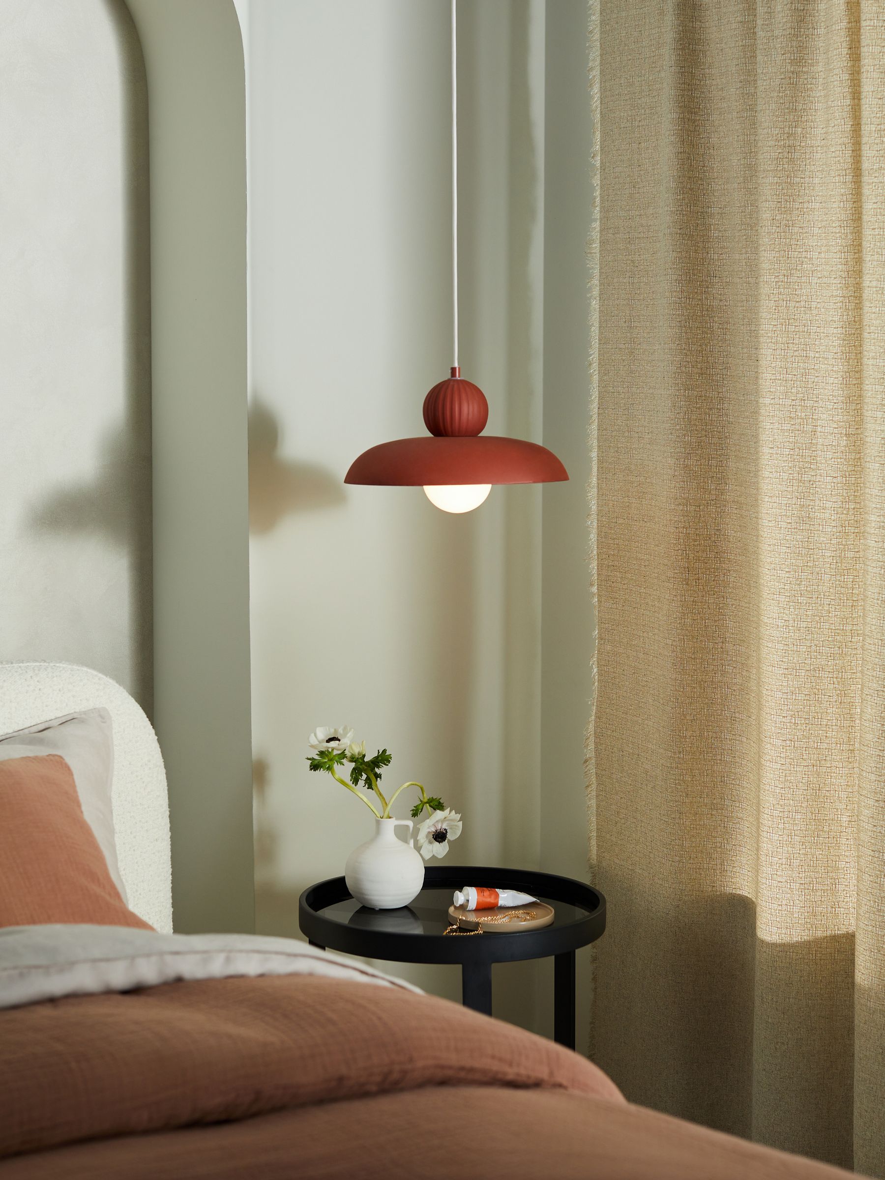 Eliya Pendant Ceiling Light in Terracotta