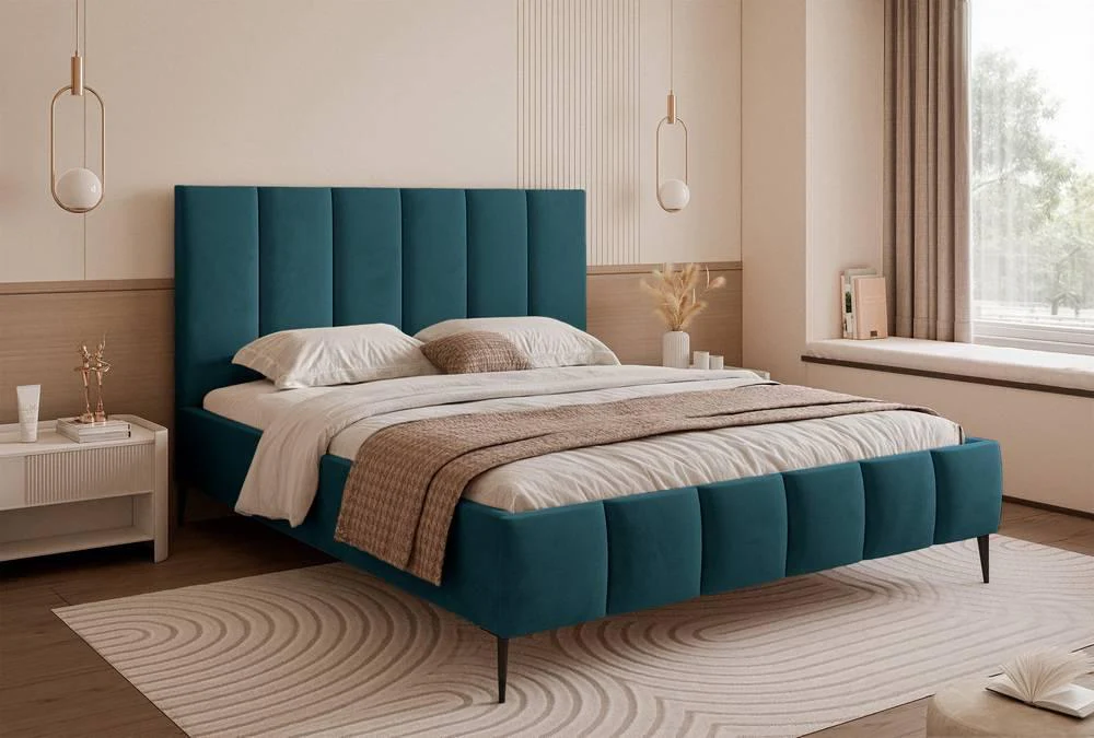Bedframe Quinn met opbergruimte 160x200