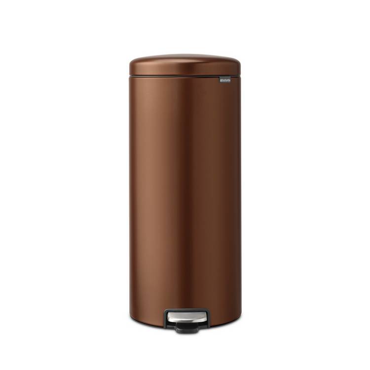 Brabantia 30 Litre New Icon Pedal Bin - Bronze