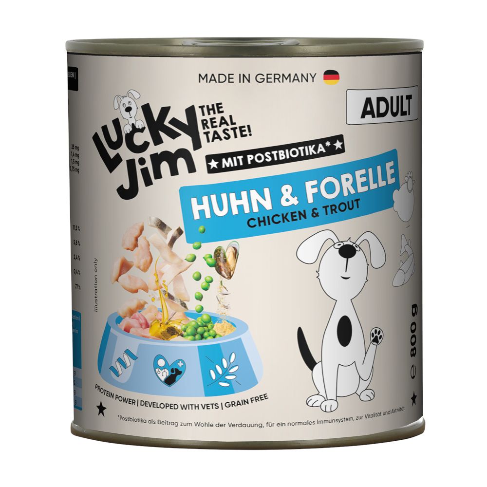 Lucky Jim Adult 6 x 800g