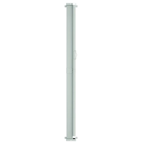 NNEVL Patio Retractable Side Awning 220x600 cm Black