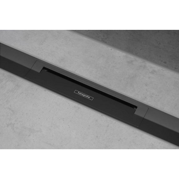 Caniveau de douche découpable 90 cm HANSGROHE RainDrain Flex montage libre chromé