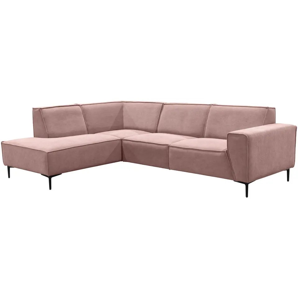 Hoekbank Romy links - roze
