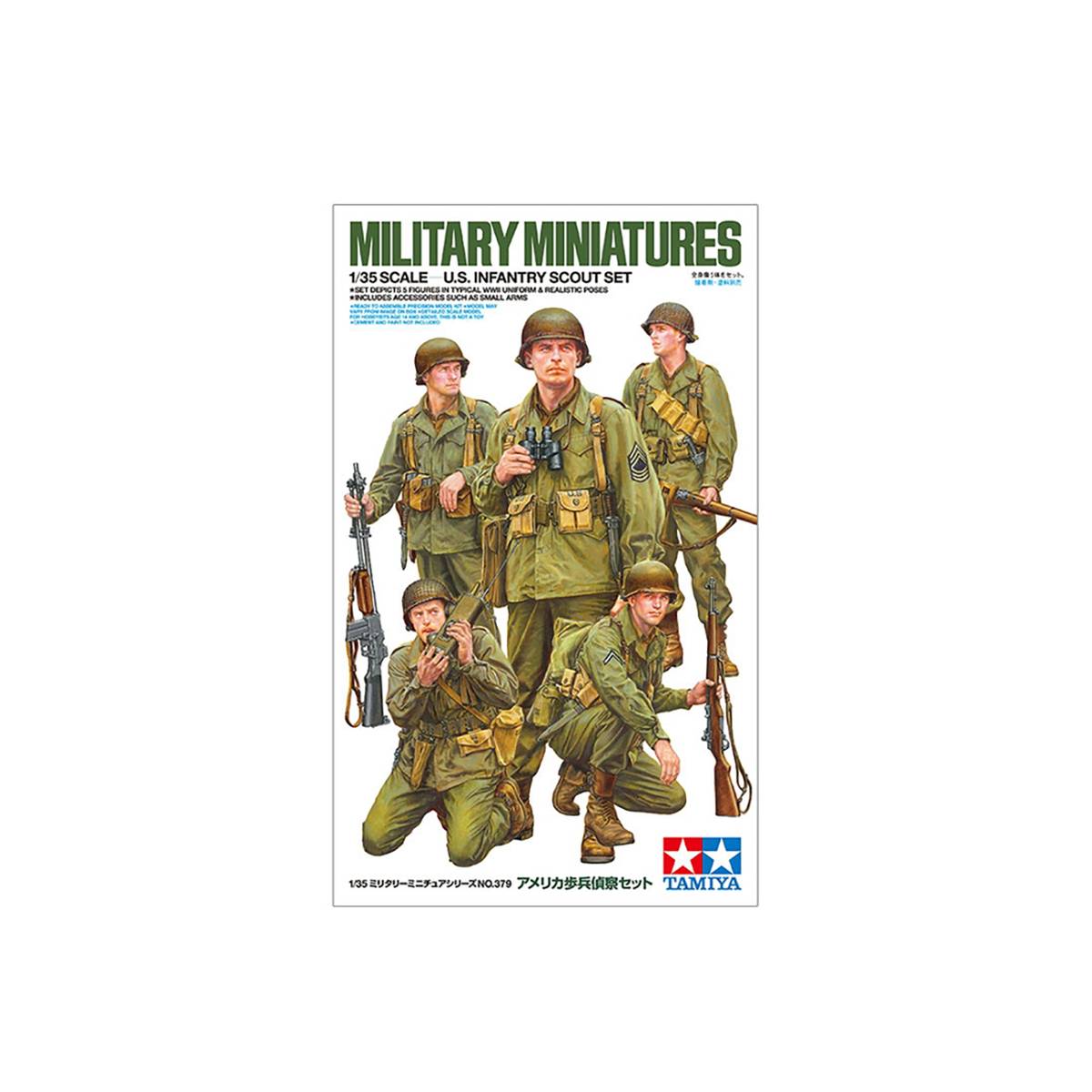 Tamiya WWIIU.S. Infantry Scout Set 1:35