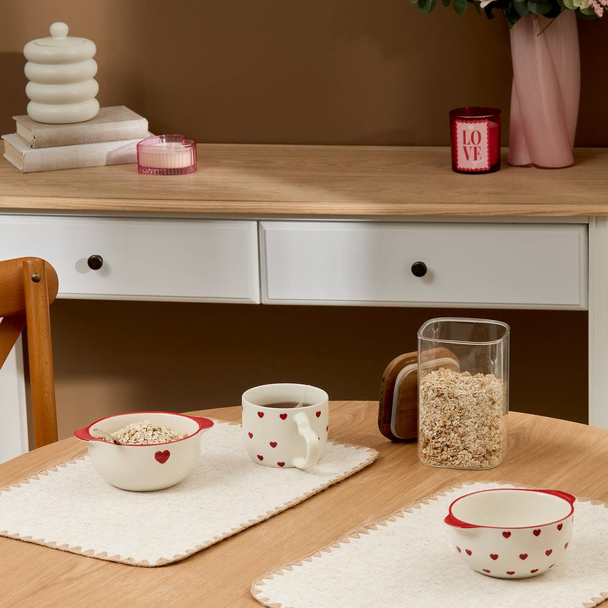 Bowl "Valentine" 430 ml, New bone China (Porcelain)