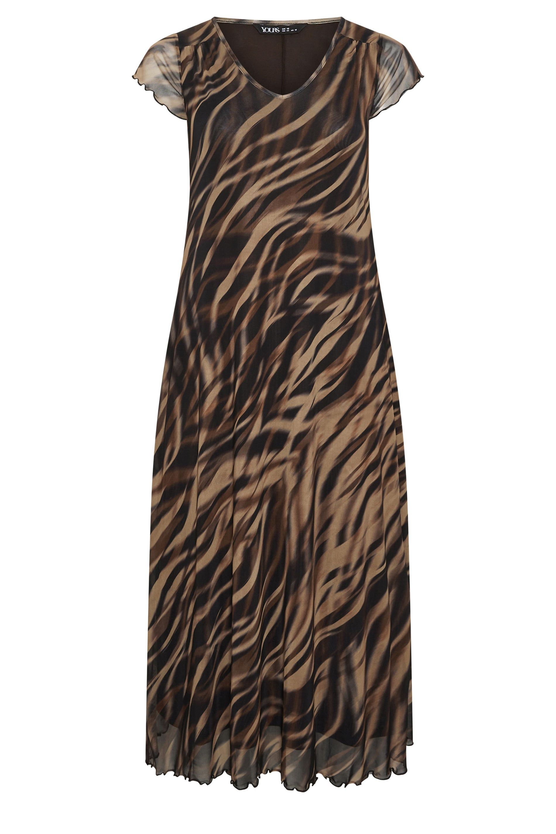 Yours Zebra Print Maxi Dress