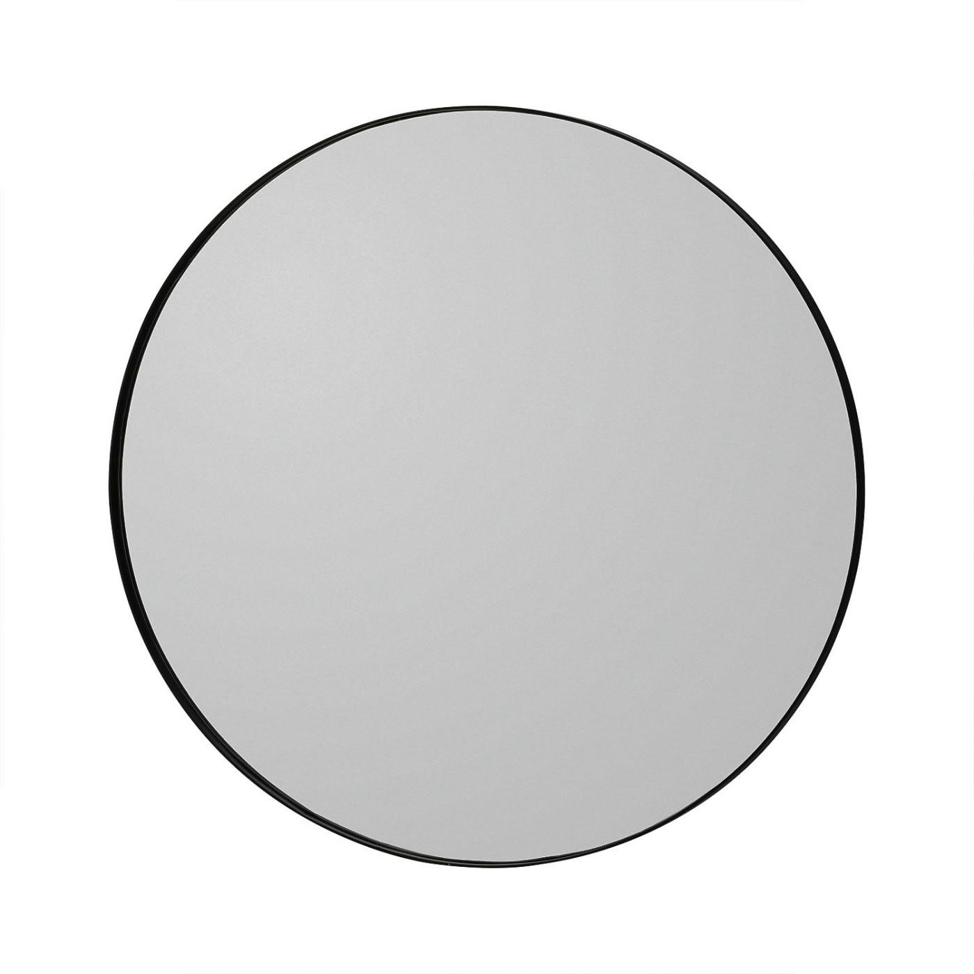 CIRCUM - Miroir mural teinté noir small rond D70cm