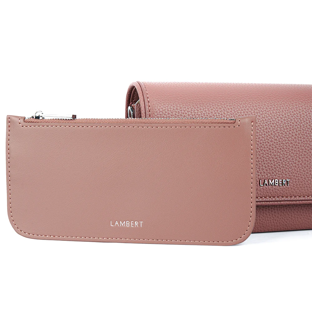 The Grace - 3-in-1 Clay Vegan Leather Crossbody Bag