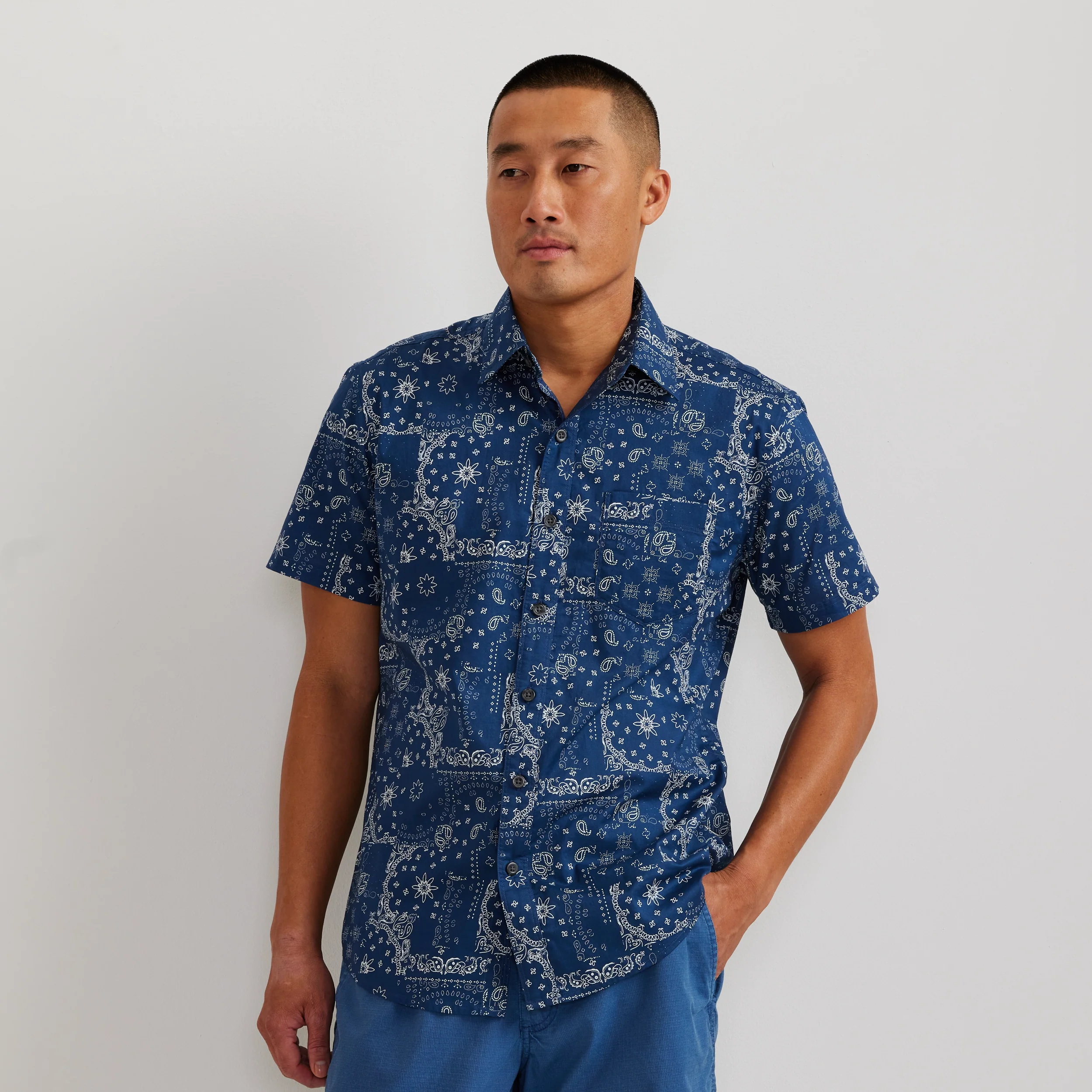 Men's Baja Short-Sleeve Shirt - Print