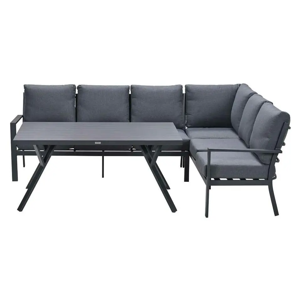 Garden Impressions Senja lounge dining set 3-delig rechts -mystic grey