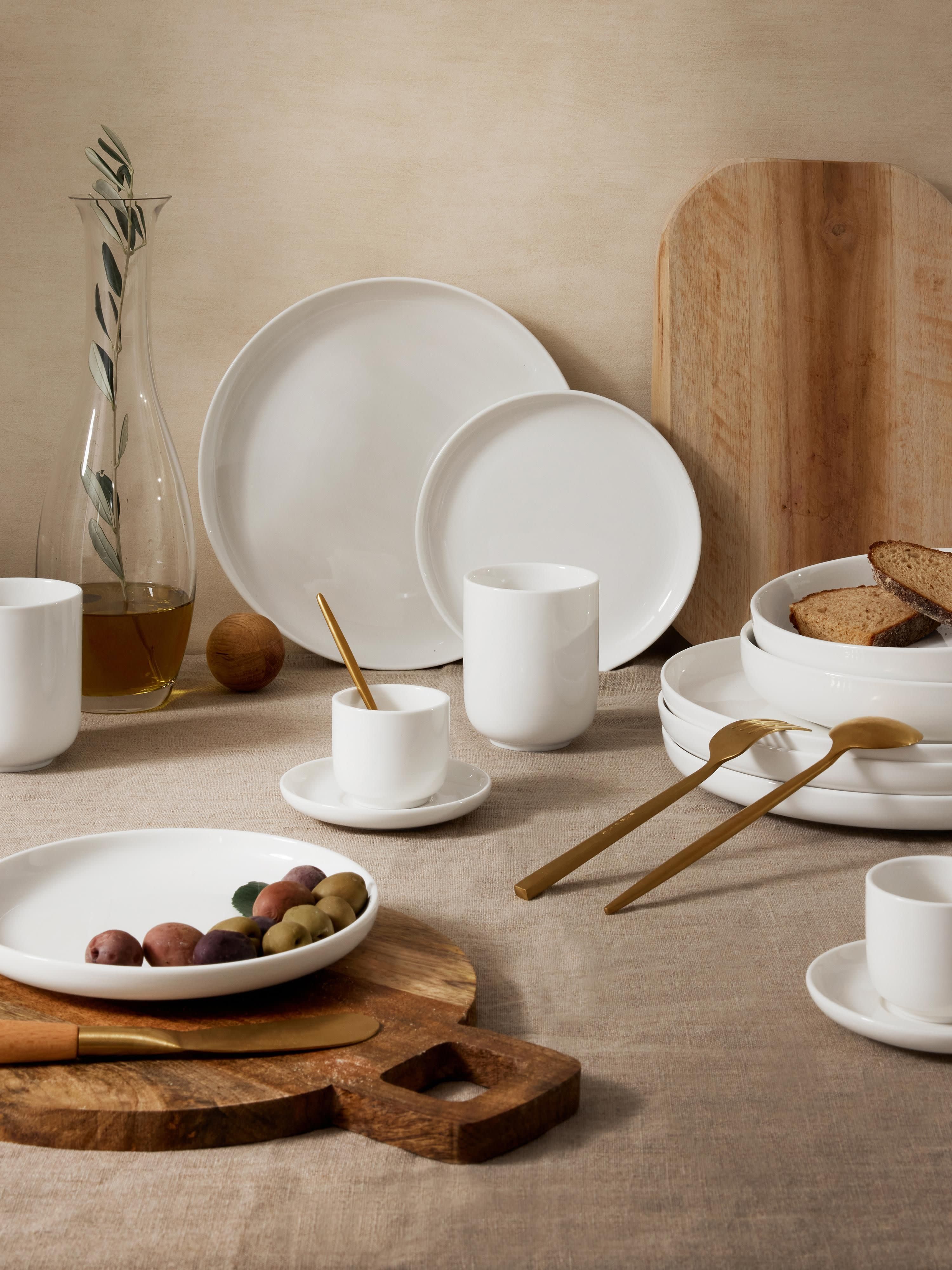 Porzellan-Becher Nessa, 4er-Set