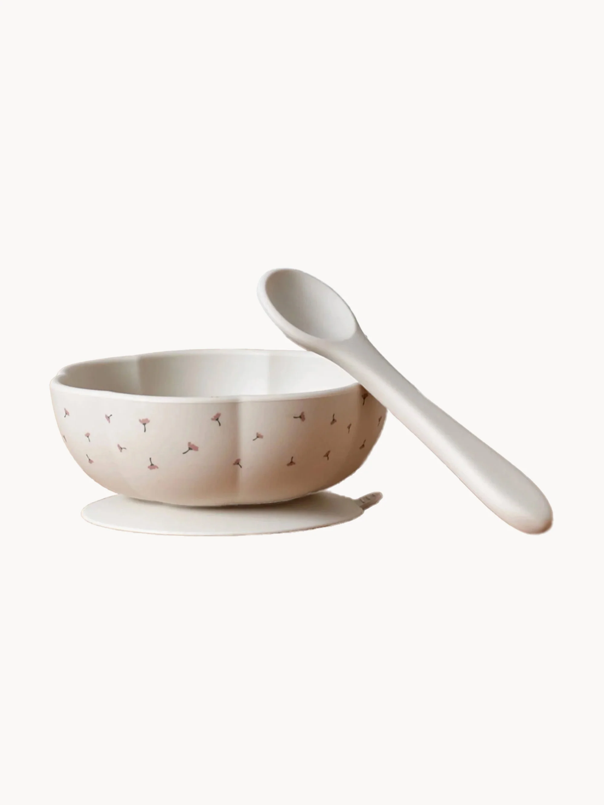 Kinder-Silikon-Esstischset Poppy In Bloom, 2er-Set