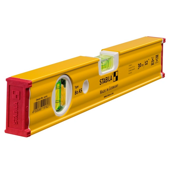 Wasserwaage, »Type 80 AS«, 30 cm, verstärktes Alu-Profil