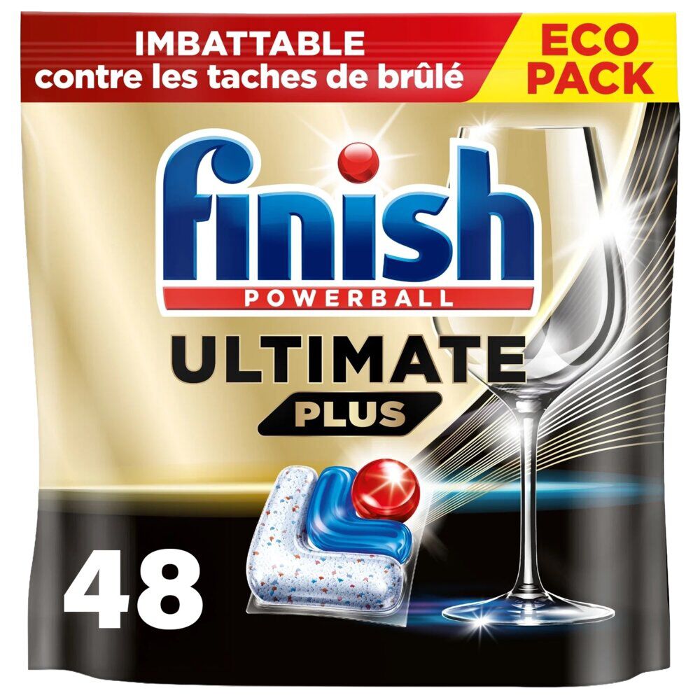 Tablette lave-vaisselle x47 Finish Powerball Ultimate Plus régul