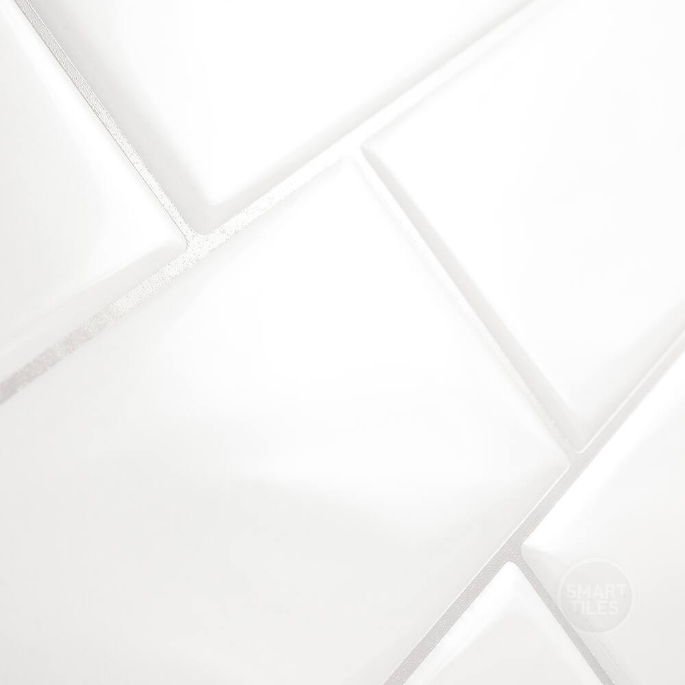 Smart Tiles Peel & Stick Self-Adhesive Kitchen & Bathroom Wall Tiles, Campagnola