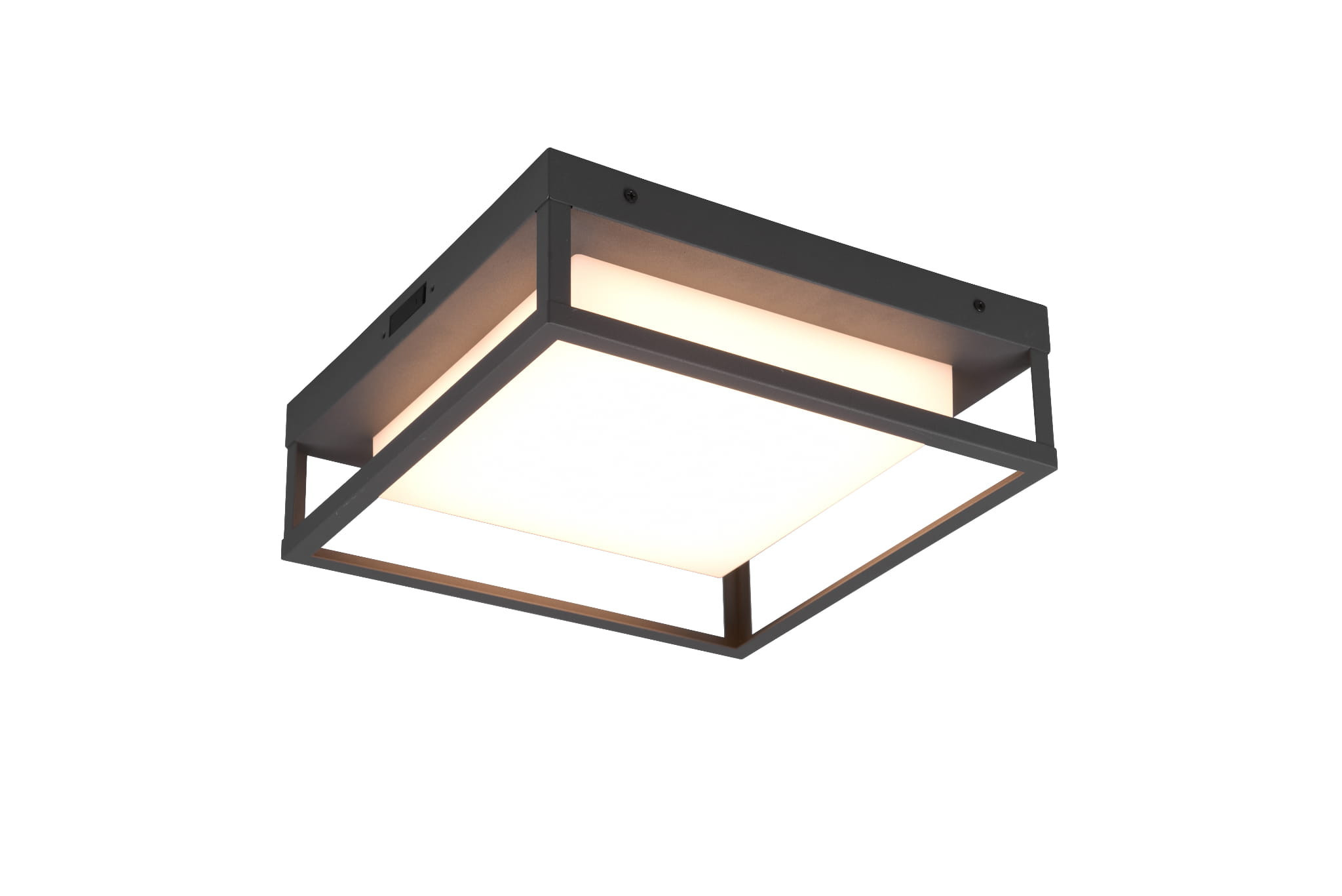 Lampa sufitowa zewnętrzna WITHAM antracyt LED 14W 1550lm IP54 Trio