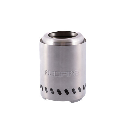 Brasero de table Volcano Medium en inox   housse - Redfire