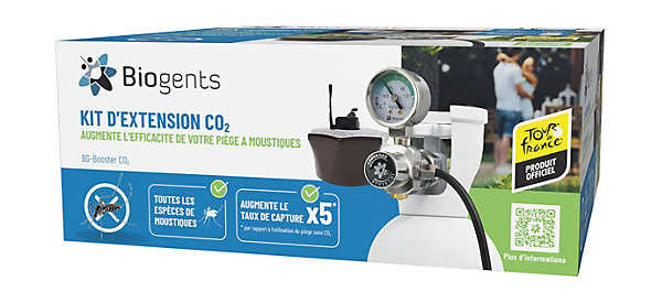 Kit Bg booster CO2 pour piège à moustique Biogent