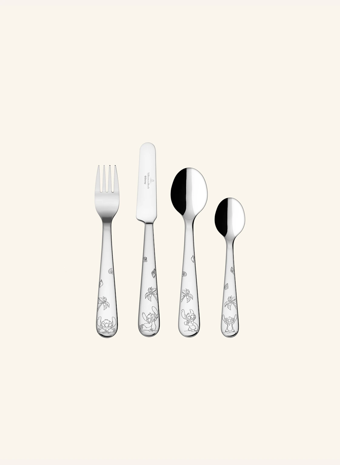 Villeroy & Boch Kinderbesteck, 4-teilig DISNEY STITCH