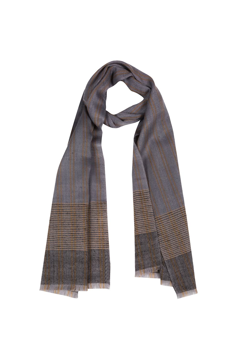Pure Luxuries London Aspect' Cashmere & Merino Wool Scarf