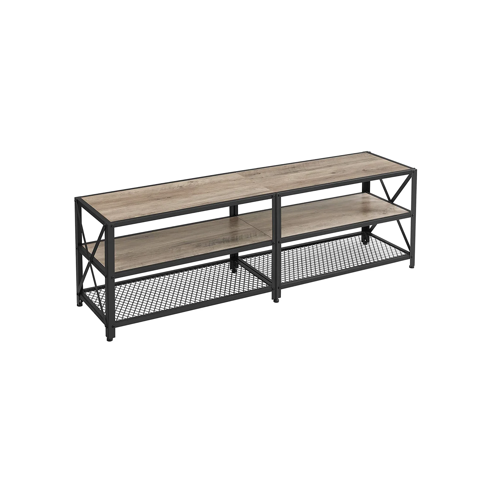 Meuble TV avec étagère de rangement