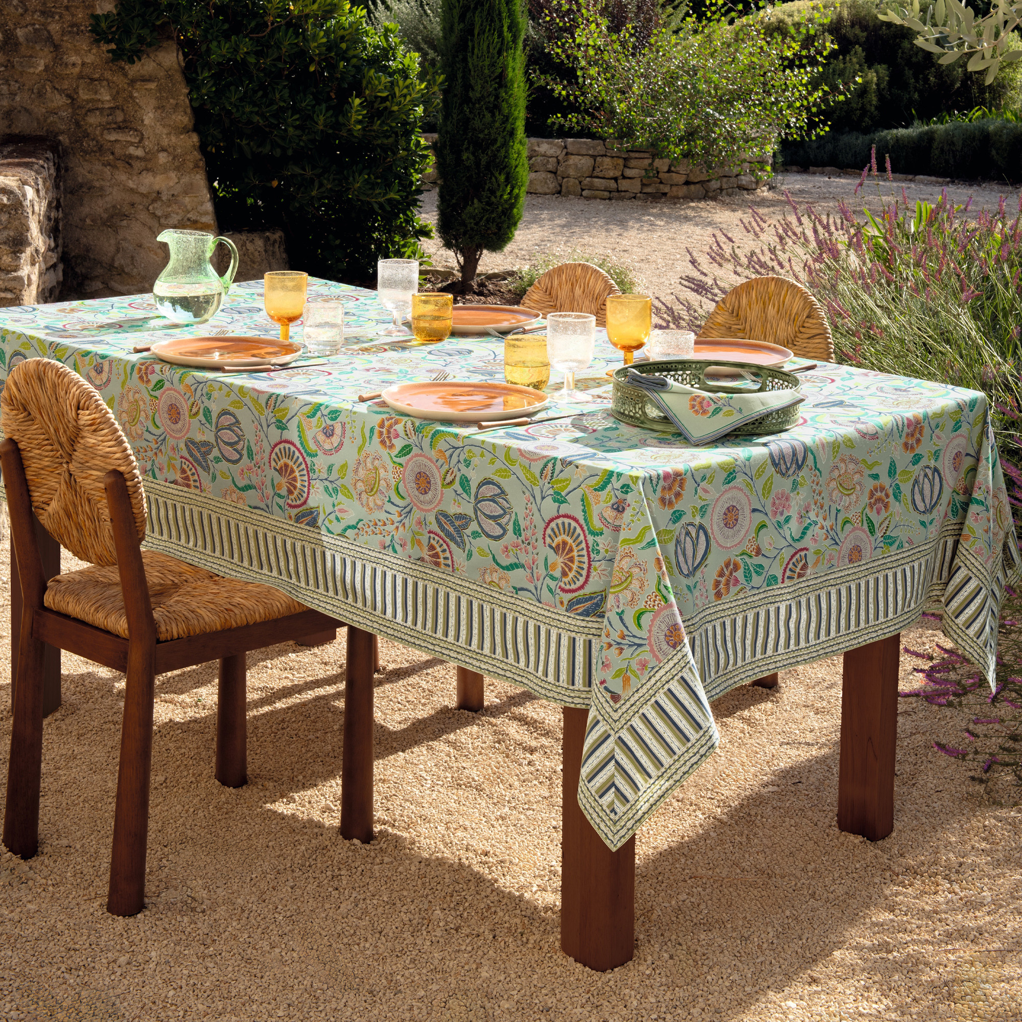 Lot de 2 serviettes de tableTable Gourmande